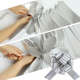 HCHENBOW 12" Extra-Large Decorative Bow - 1 Piece Premium Crafted Gift Bow for Bikes, Large Appliances, Presents | Versatile Table & Party Decorations, Durable Event & Home Décor Accessories