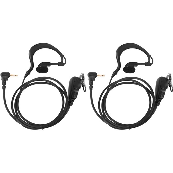 KANMIT 1 Pin 2.5mm Earpiece Headset for Motorola Radio Talkabout