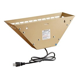 Zap N Trap Gold Wall Sconce Insect Light Trap, 900 Sq Ft Coverage, 16W, 120V