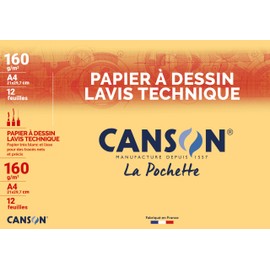 Canson Technical 200037101 Drawing Paper White A4-21 x 29,7 cm White