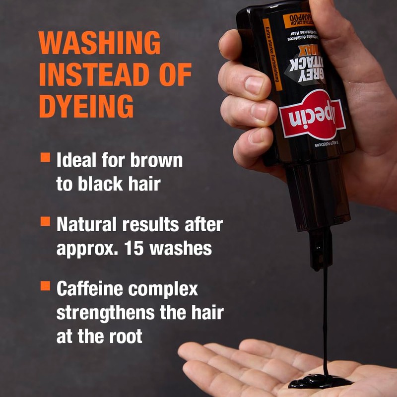 Alpecin Grey Attack MAX Caffeine & Colour Shampoo 1 x