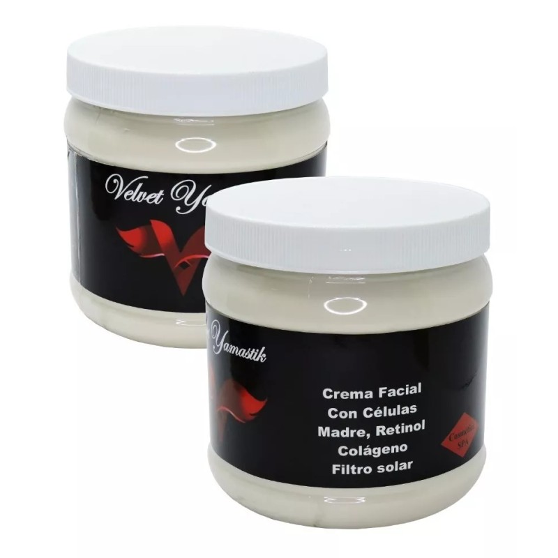 Velvet Yamastyk Crema Facial De Celulas Madre, Retinol, Vitamina E