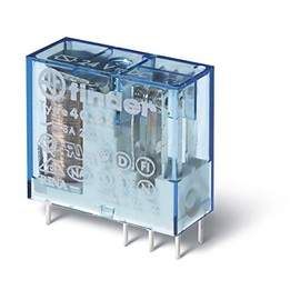 Finder Relay, Dpdt, 250Vac, 8A - 40.52.9.048.0000