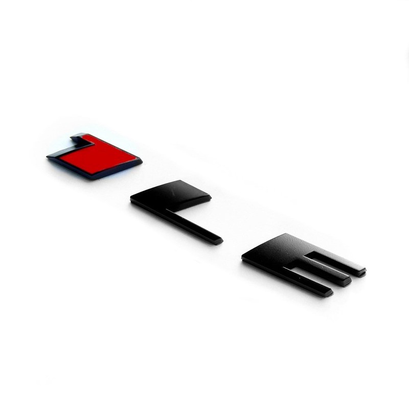 Yoaoo 2pack OEM 1LE Emblem Badge Letter Rear Side Compatible