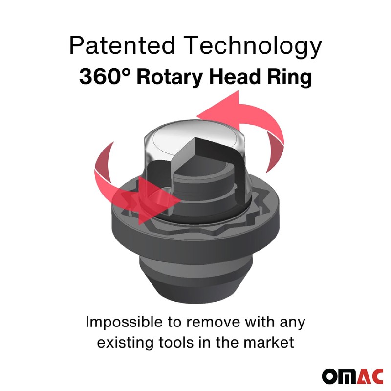 OMAC Wheel Lock Kit for GMC Hummer EV Honda Prologue