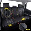 YIERTAI Rear Seat Covers Compatible with Toyota Tundra 2008-2020 2021