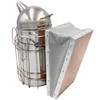 SagaSave Beekeeping Smoker, Stainless Steel Beehive Smoker with Heat Shield