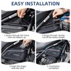ROCKBROS Triangle Side Bag - EVA Hard Shell Motorcycle Storage