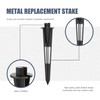 GOODSMANN 2PCS Metal Spikes Stakes Replacement 3/4 in -14 NPSM
