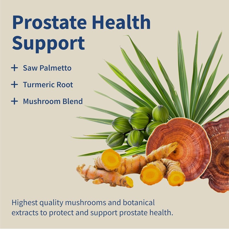 SNAP Prostate Supplement - For Men with Organic Saw Palmetto