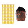 48 Clothes Pegs Laundry Clips with Stainless Steel Compression Springs