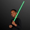 FlashingBlinkyLights Green LED Light Up Saber Space Sword
