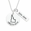 Personalied LDS Missionary Neckace - Custom State Country Outline Mission