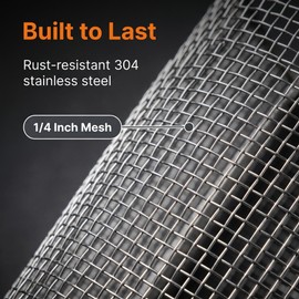 Stainless Steel Part Cleaning Strainer Basket, Fits 5-Gallon Bucket