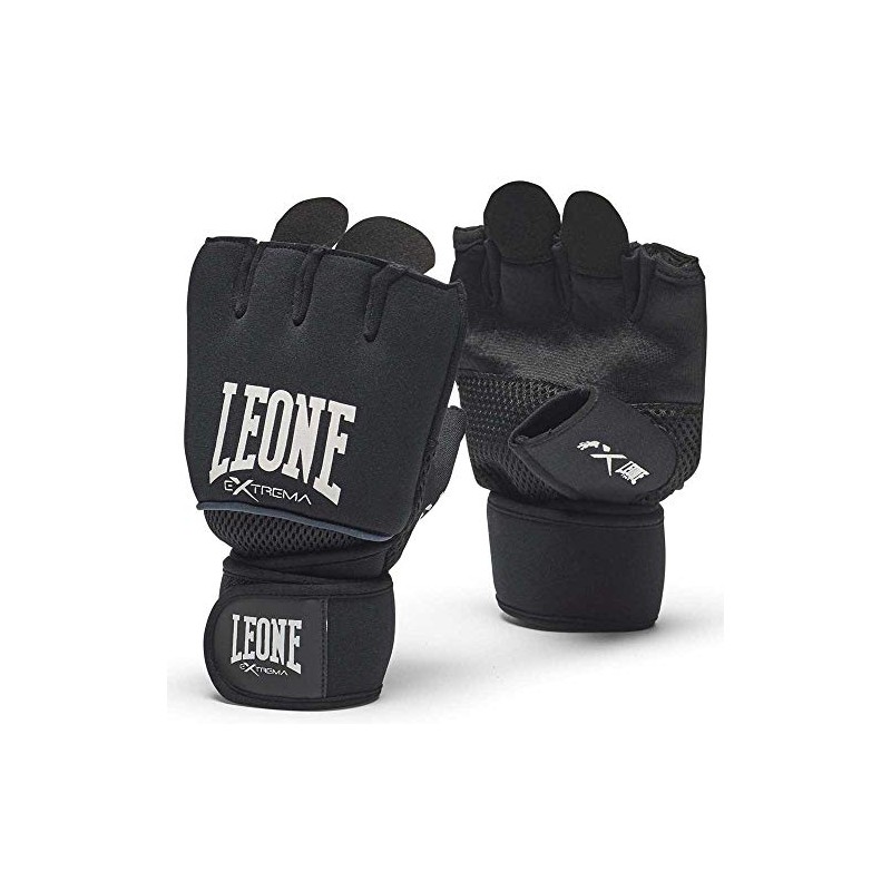 LEONE 1947 Guanti da Fitness Basic Fit, Unisex Adulto, Nero,