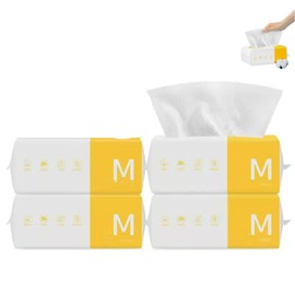 ABKD ABKD Super Absorbent Daily Clean Towel, Super Absorbent Daily Clean Towel Face, Disposable Face Towels for Drying Face, Multi-Purpose Daily Face Towels Dry and Wet Use (4pcs)