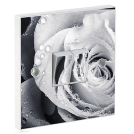 the grafix studio Roses Flowers Light Switch & Double Sticker Vinyl/Skin cover dsw43