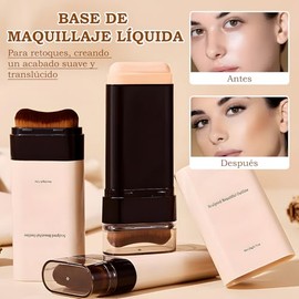 Base de Maquillaje en Barra con Aplicador de Brocha (05#Honey)