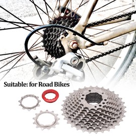 Alomejor 10 Speed 11-32T Bicycle Freewheel Road Bike Cassette Freewheel Sprocket