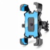 360° Adjustable Motorcycle & Bicycle Phone Mount – Anti-Slip Shockproof