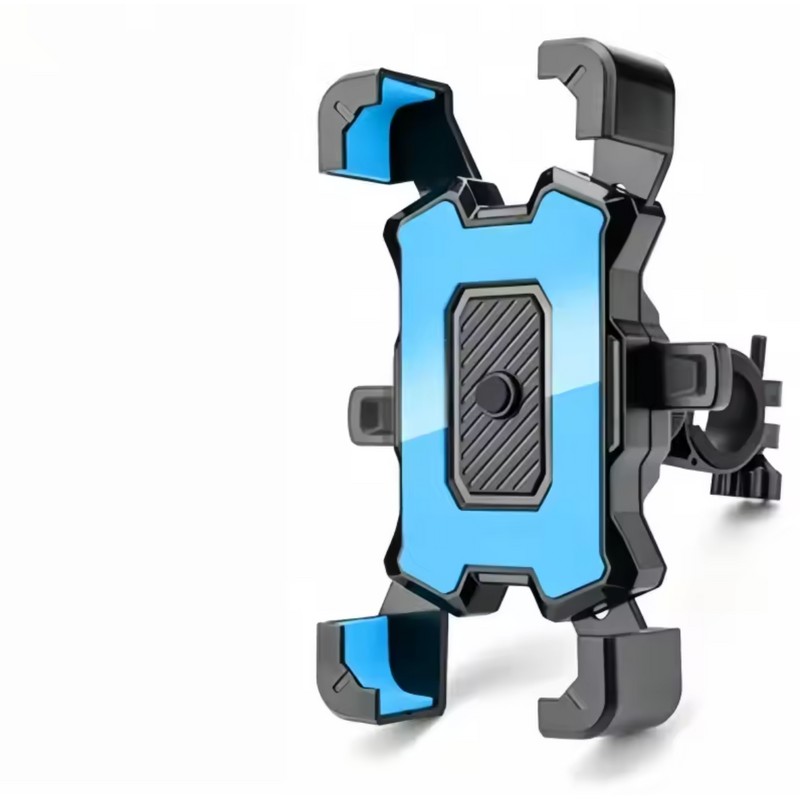 360° Adjustable Motorcycle & Bicycle Phone Mount – Anti-Slip Shockproof