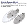 uxcell Blind Cord Weight, 4Pcs 90mm Curtain Window Shutter Beaded