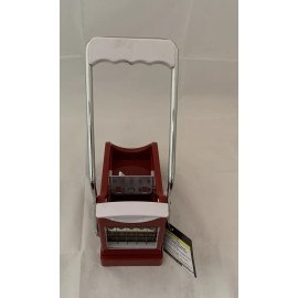 Ship to Shore Stainless Steel French Fry Cutter Potato Vegetable Slicer Chopper 2 Blades Dicer