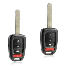 RemoteStop 2 Key Fob Remote for 2016-2020 Honda Accord Civic MLBHLIK6-1TA G Chip