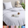 Utopia Bedding Bed Linen 135 x 200 cm Set, Microfibre