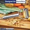 TURBO PRODUKTE BI-TURBO Double Head Peeler - Peeler & Julienne