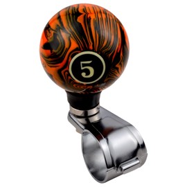 Lunsom Steering Wheel Power Handle, Car Turning Helper Suicide Knobs Steering Wheel Spinner Knob Fit for Vehicle Truck SUV,No.5