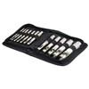 Heavy-Duty 12-Piece Hollow Punch Set with Zipper Pouch