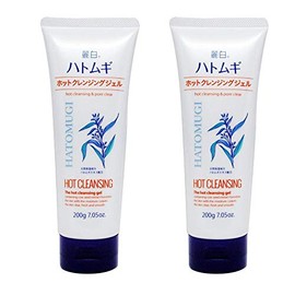 Reihiro Hatomugi Hot Cleansing Gel, 7.1 oz (200 g) x 2 Set