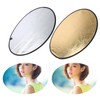 110cm Round Reflector 2 in 1 Collapsible Round Photography Reflector