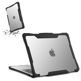 Techprotectus Rugged Laptop Sleeve with Keyboard Cover for Apple 13.6 MacBook Air 2022 M2, Clear (TP-RCL-MA13M2)
