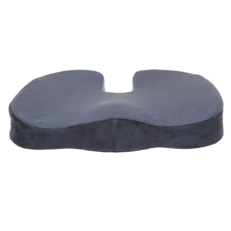 Deluxe Comfort Coccyx Orthopedic Memory Foam – Sciatica Relief –