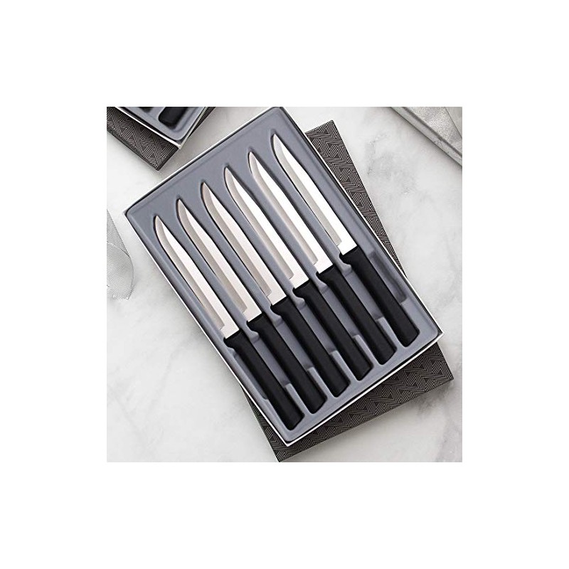 RADA Cutlery 6-Piece Utility/Steak Knife Gift Set (G206), Stainless Steel