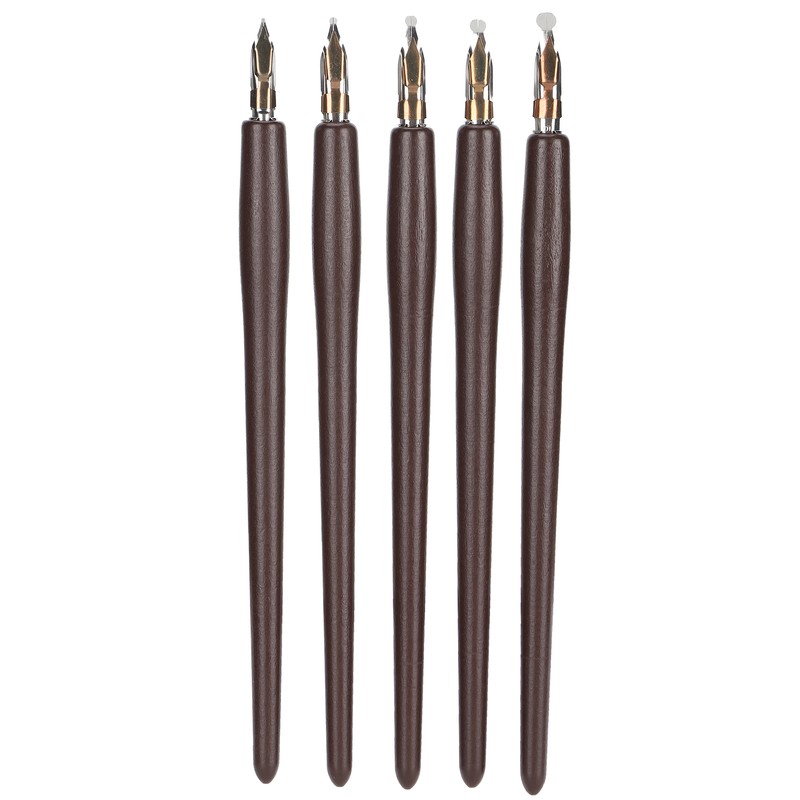 Wooden Handle Dip Pen Home Office Art Painting Calligraphy Fountain