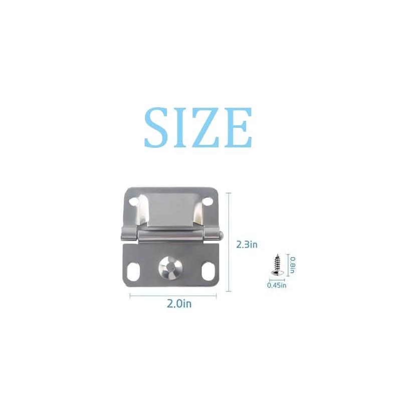 Cooler Stainless Steel Hinges,Hinges kit for Colemans Coolers 5226, 5227B,