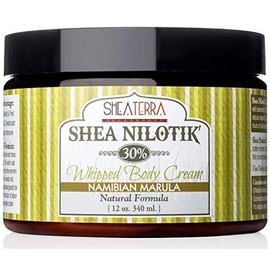 Shea Terra Shea Nilotik Whipped Body Cream - Namibian Marula - 12 Ounce