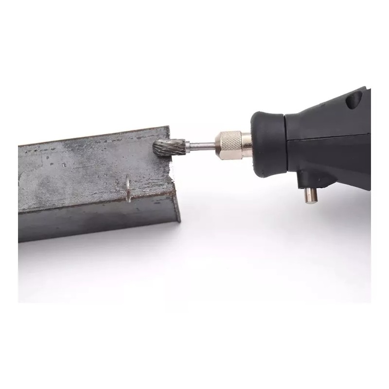 Veraly 10 Brocas Tungsteno Rebabas Rotativa Carburo 6mm