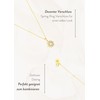 Einzelstück® Necklace with Mini Sun Pendant I 925 Sterling Silver