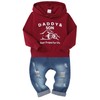 WESIDOM Toddler Boy Clothes,Long Sleeve Printing Hoodie+Jeans Pants Toddlers Boys