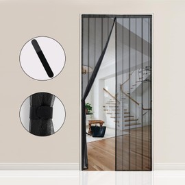 Sekey Magnet Fly Screen Door Curtain for Wood, Iron, Aluminium Doors and Balcony