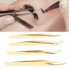 Eyelash Extension Tweezers Set Professional Stainless Steel Durable Lash Tweezers