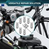 KAHZOR Pack of 8 Throttle Cable Universal, Throttle Cable Clamp,
