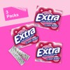 EXTRA Classic Bubble Sugar Free Chewing Gum, 15 Sticks (3