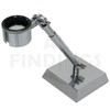 loupe magnifying eyeglass swivel adjustable head heavy base watchmakers tool