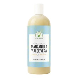 Tónico Facial Productos Mart Mexico Manzanilla & Áloe Vera 1L Para Todo Tipo De Piel