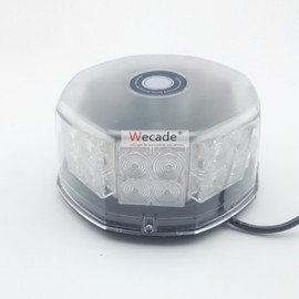 Wecade® 32 LED Truck Vehicle Car Roof Top Flash Strobe Emergency Warning Hazard Warning Light (Blue)